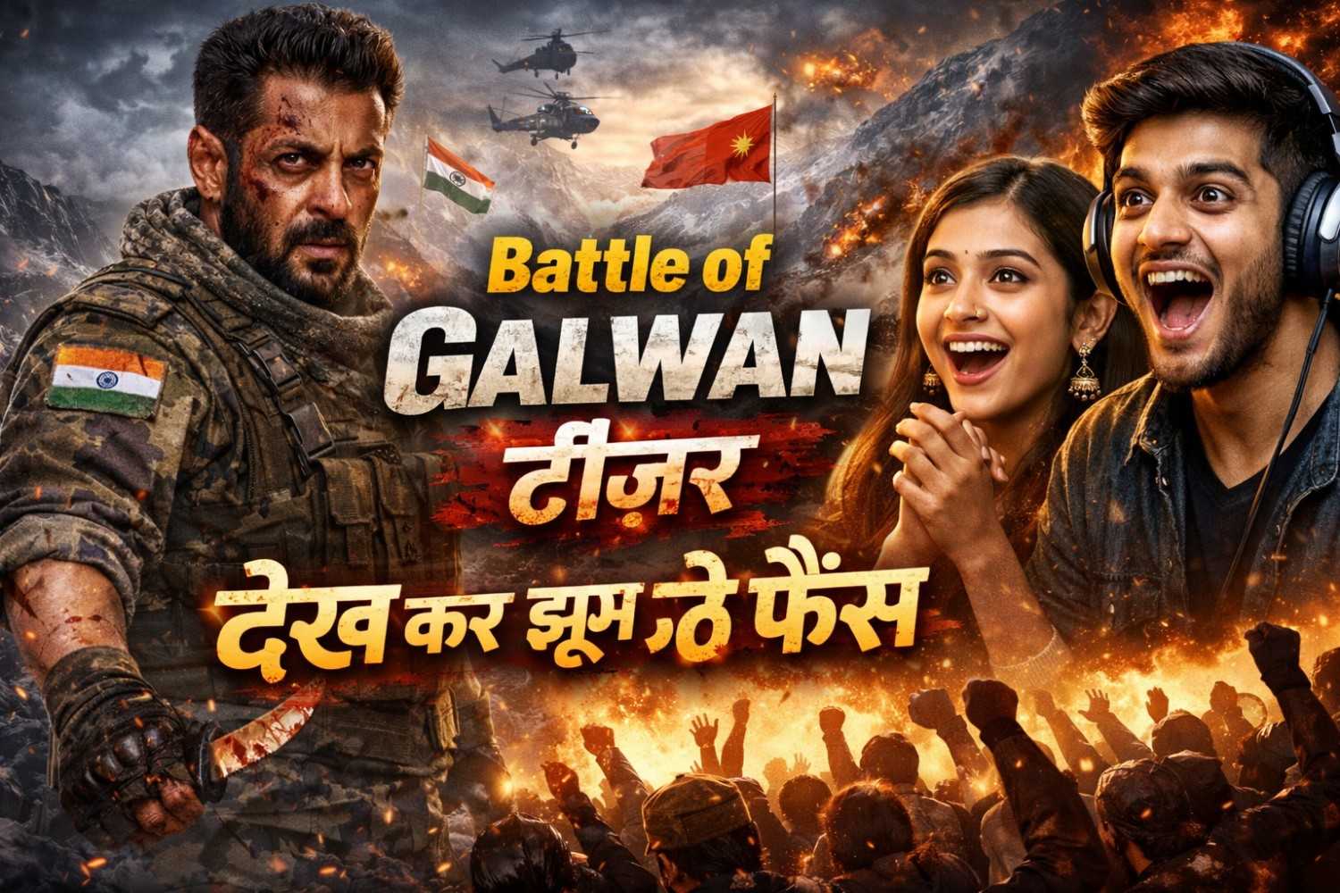 Battle of Galwan का टीज़र देख कर झूम उठे फैंस