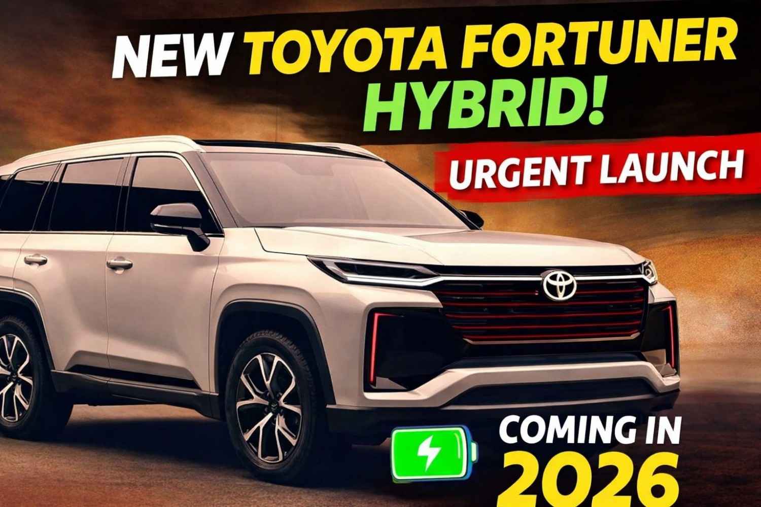 New Toyota Fortuner फिर से लॉन्च शानदार लुक जबरदस्त परफॉरमेंस