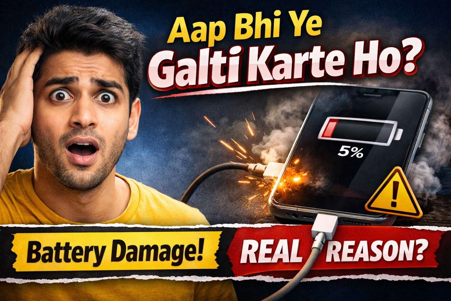 फोन चार्ज करने का सही तरीका – बैटरी खराब होने से बचने की आसान टिप्स