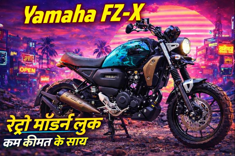 Yamaha FZ-X: Retro Look+Mordern Features कम कीमत में दमदार बाइक