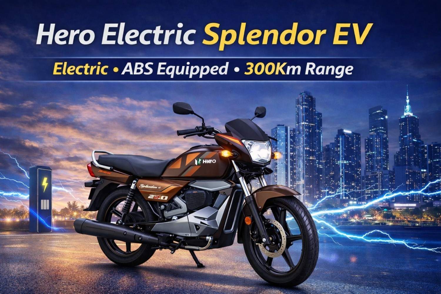 Hero Splendor Electric: