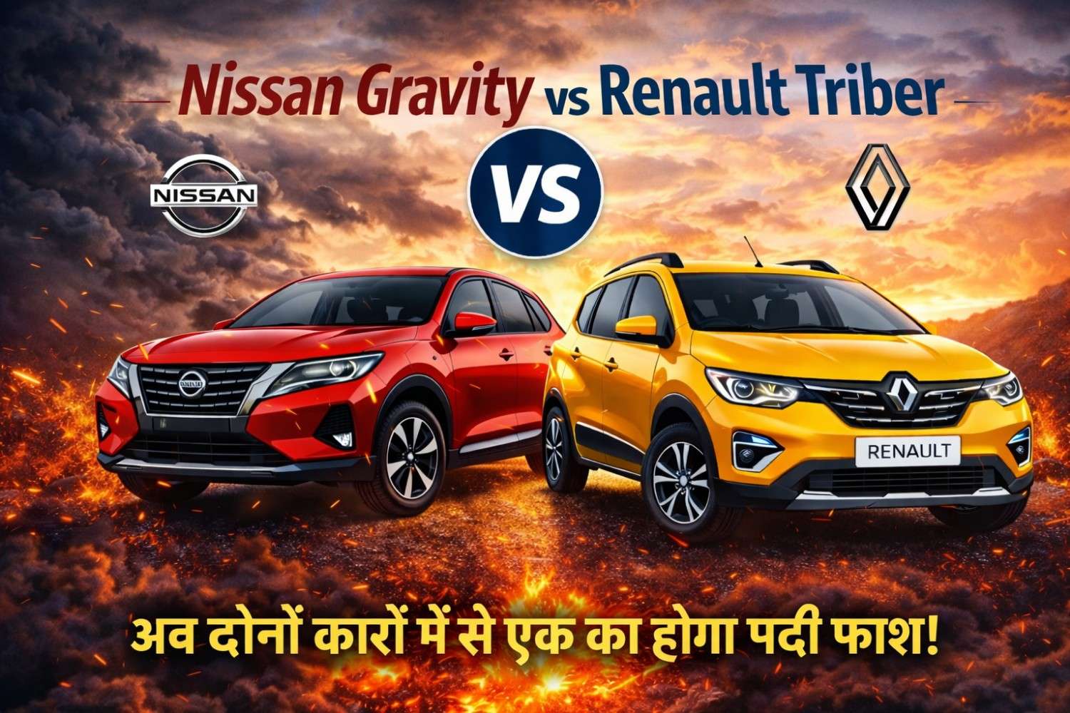 Nissan Gravity Vs Renault Triber