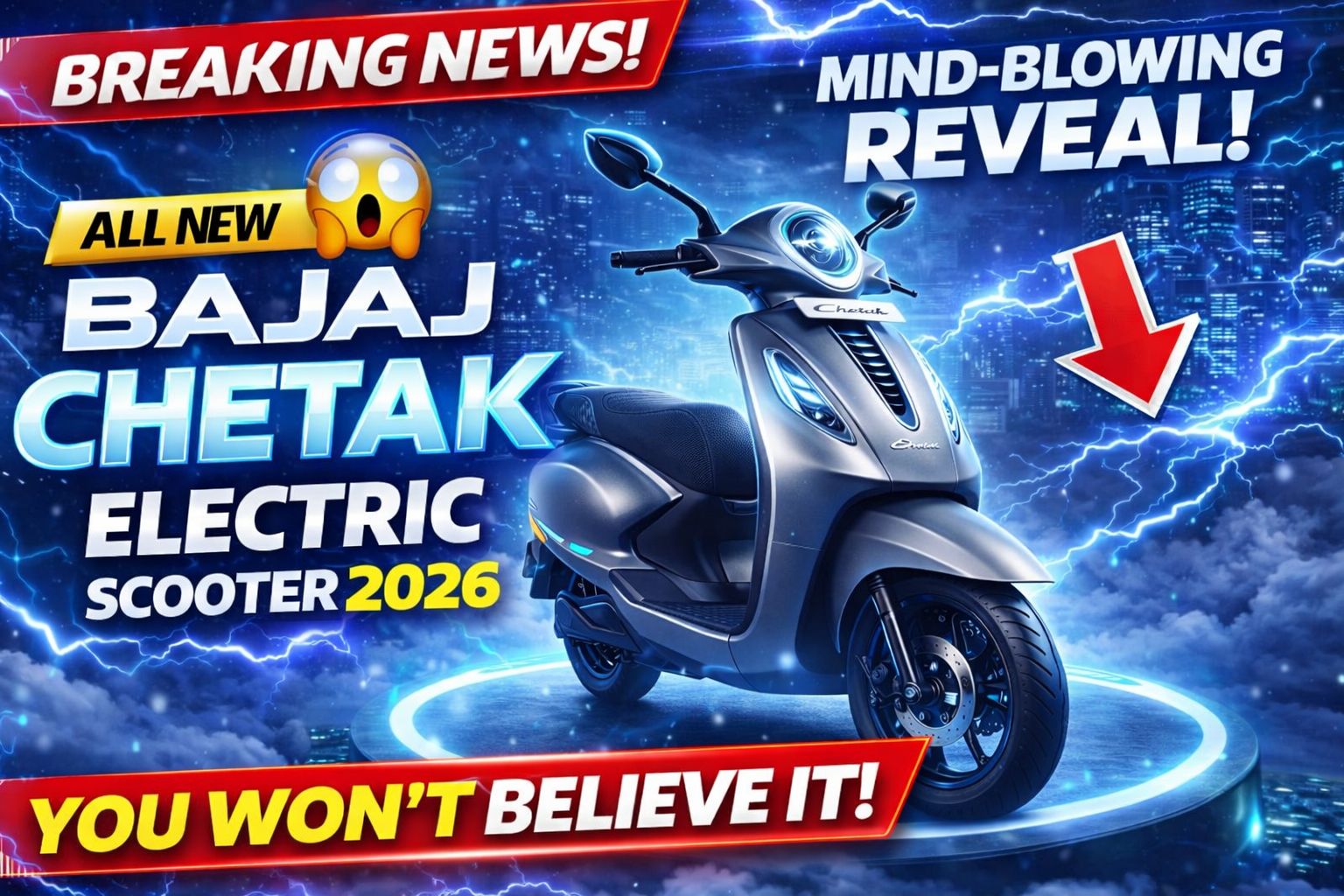 Bajaj Chetak Electric Scooter 2026