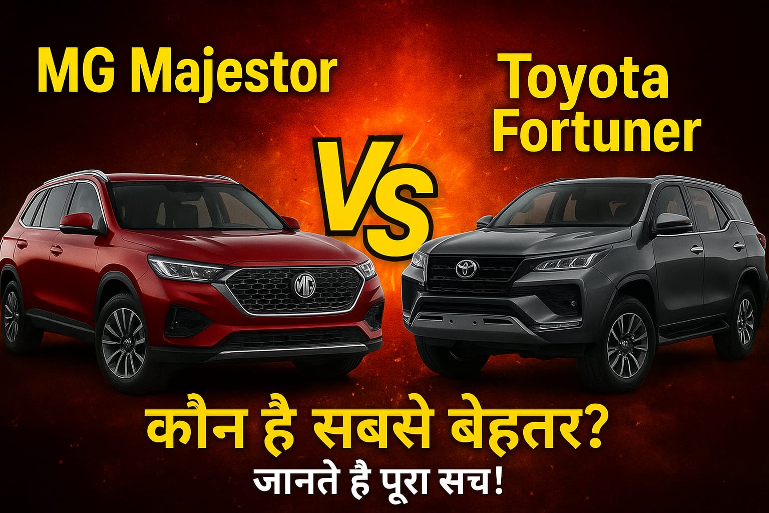 MG Majestor: Fortuner