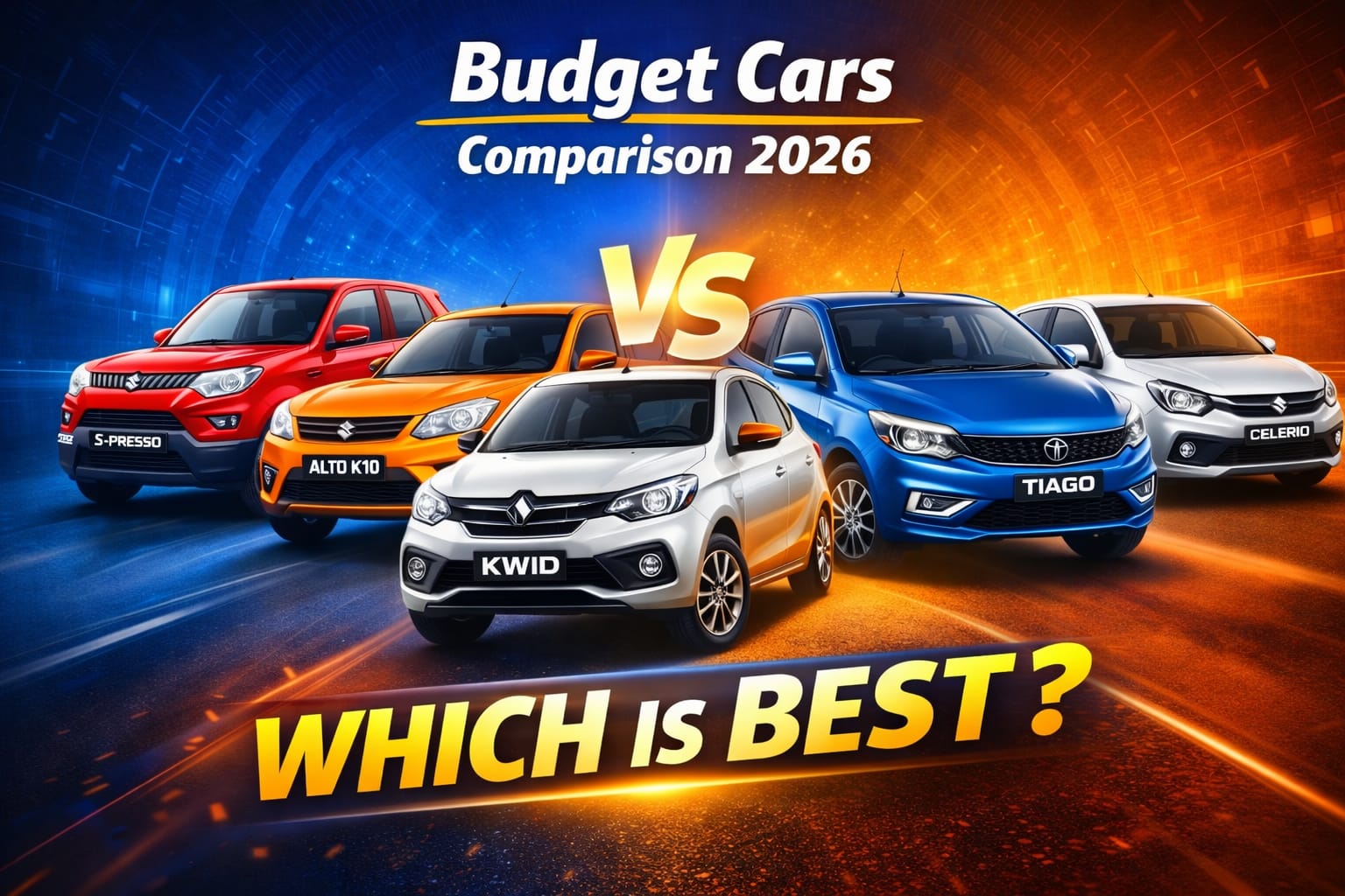 Budget Car Comparison