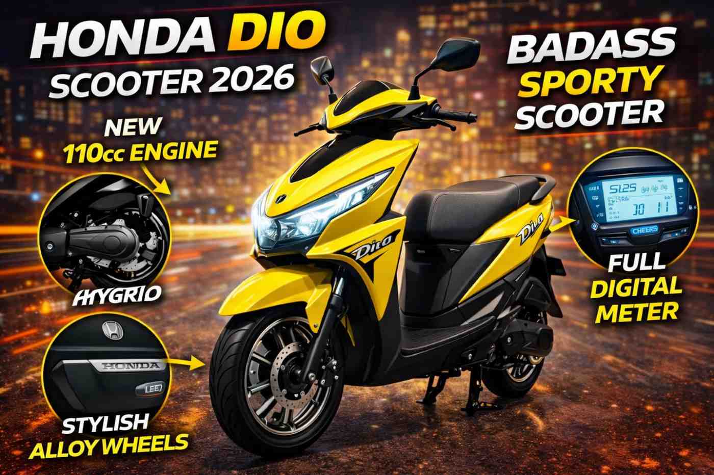 Honda Dio 2026
