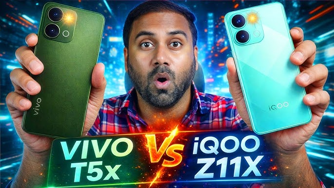 Vivo T5x Vs iQOO Z11x