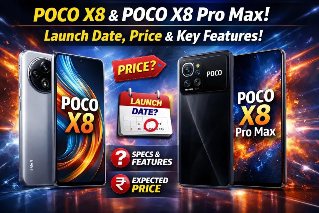 Poco X8 vs Poco X8 Pro Max